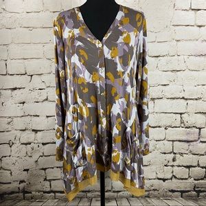 Logo by Lori Goldstein cardigan size small